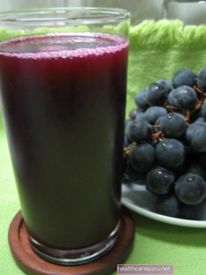 عصير العنب لخفض الكوليسترول